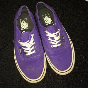 Purple vans!