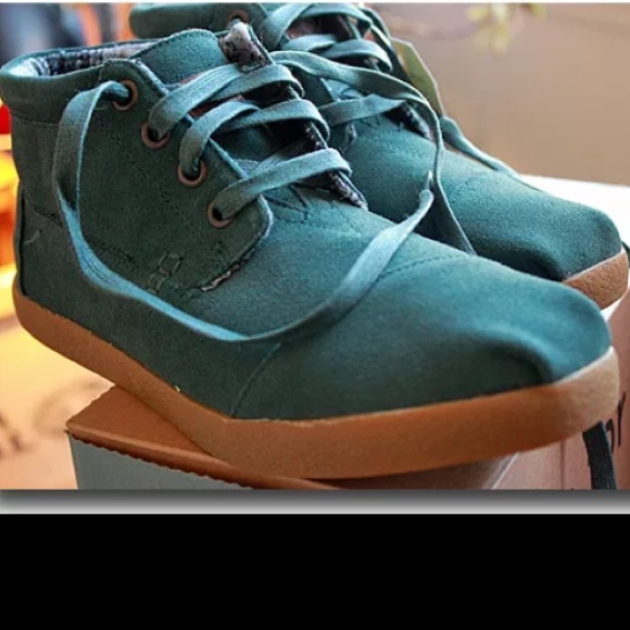 TOMS Boots - TOMS Moss Suede Botas