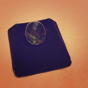 Large Green Stone Ring