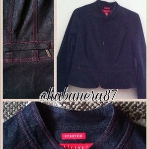 Denim zip jacket🎀