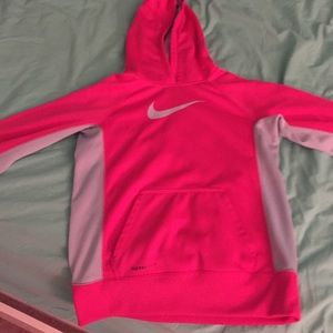NIKE pink/grey sweatshirt