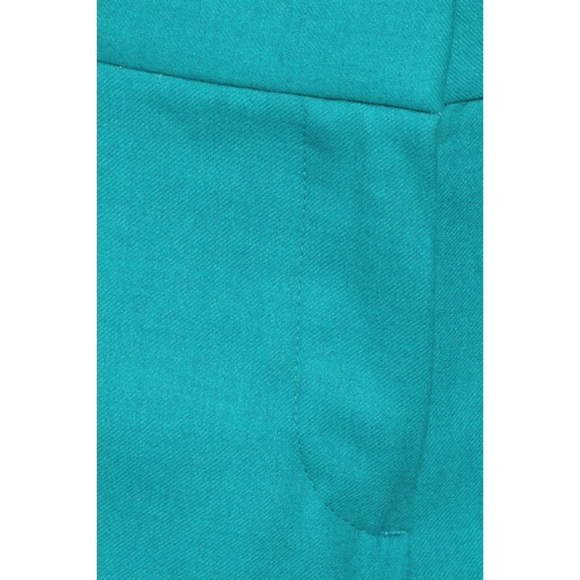 🚫sold🚫J.Crew Blue Café Wooltwill Capri Pants - Picture 4 of 4