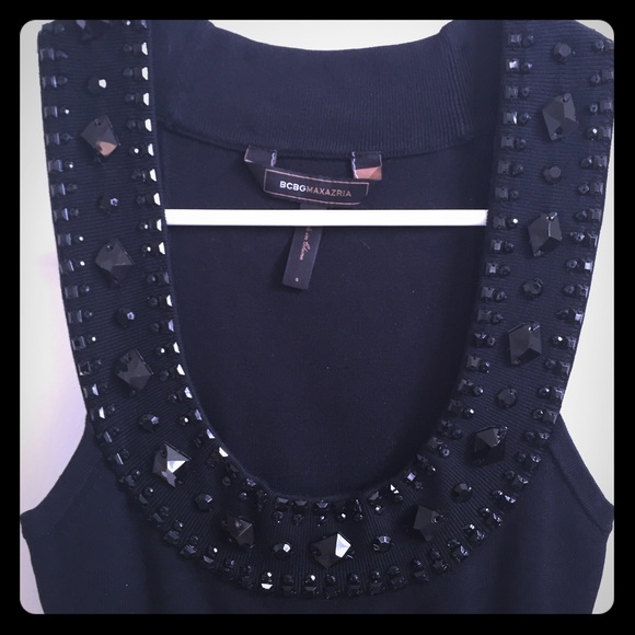 BCBGmaxaria sexy cocktail stretch dress sz 2
