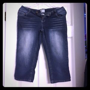 Size 9 Denim Capris