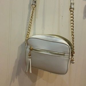 Aldo White Crossbody Bag
