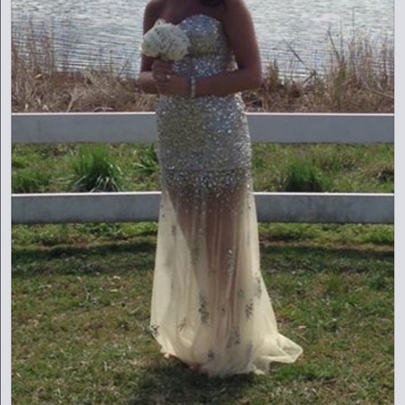 Impression bridal prom dress
