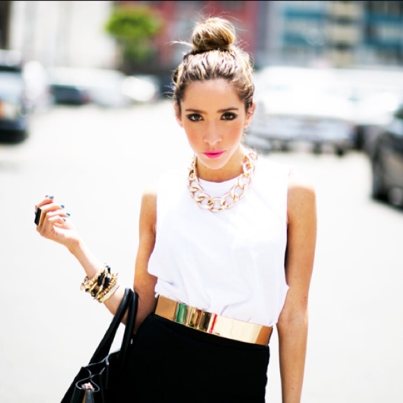 GOLD PLATE BELT