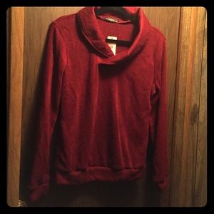 Men's shawl neck sweater
