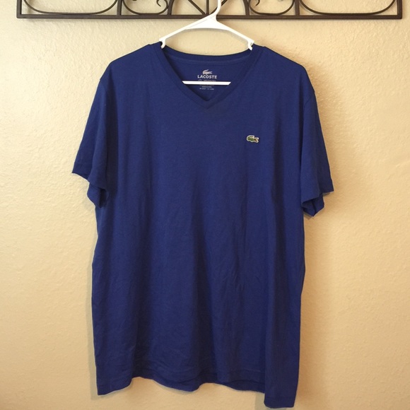 Lacoste Tops - Lacoste V Neck Shirt