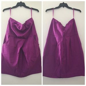 ❎SOLD❎ Purple Strapless Dress