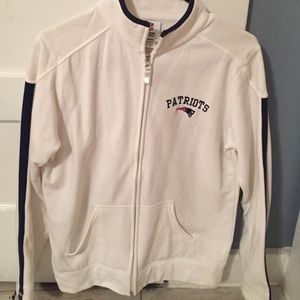 New England Patriots sweatshirt