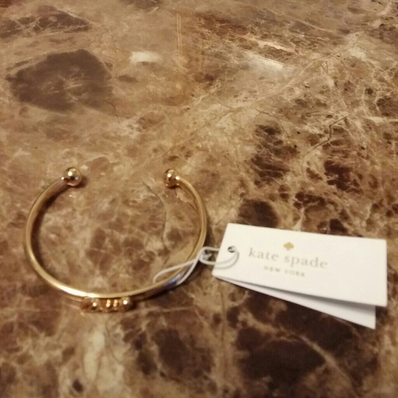(Love) Kate Spade Bangle 24k Gold