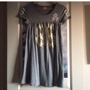 PINK ASU baby doll dress