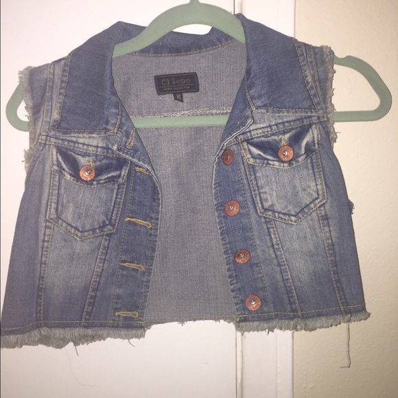 denim vest