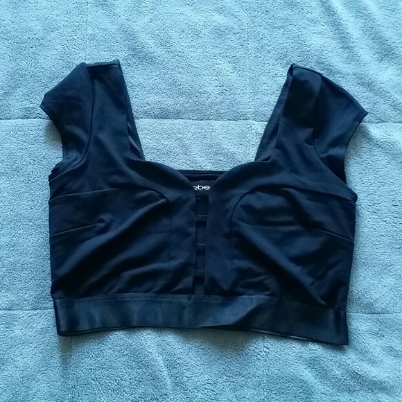 Bebe crop top