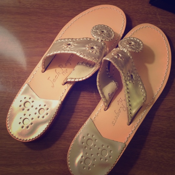 NWOT Platinum Jack Rogers Sandals- Size 8