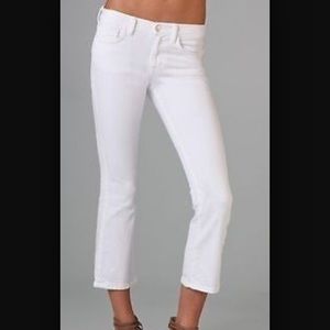 J BRAND WHITE CROP!