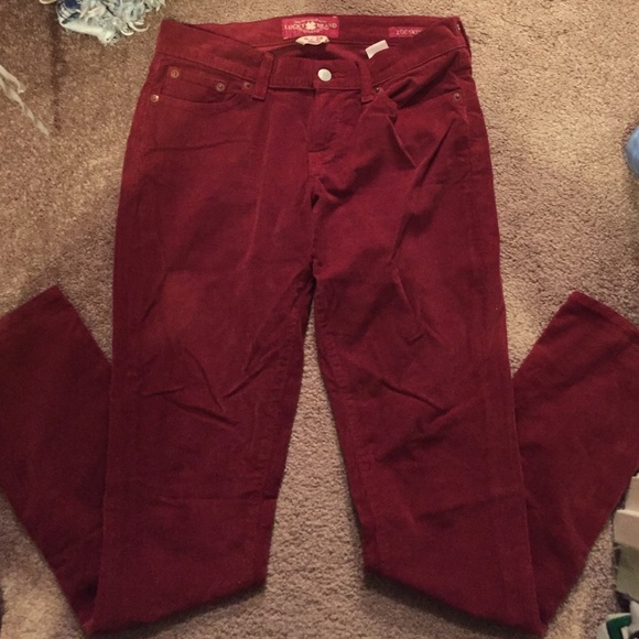 Corduroy Lucky Brand jeans