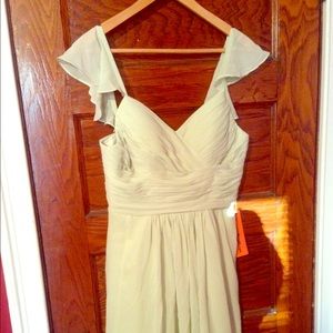 Mint green flowy dress