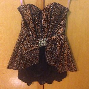 Blush Prom by Alexia Leopard Dress