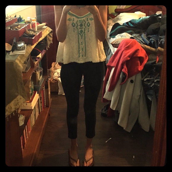 Navy blue hollister jeggings