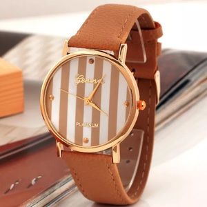 Faux Leather Butter Scotch Band.