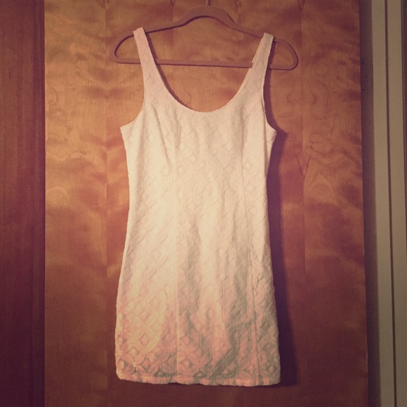 Hollister White Mini Dress