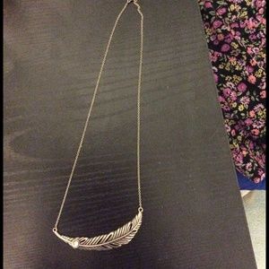 FEATHER NECKLACE, from forever 21