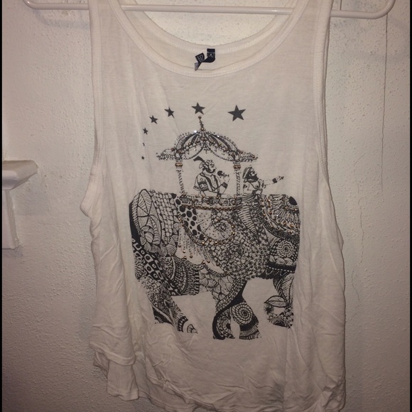 Graphic tank top