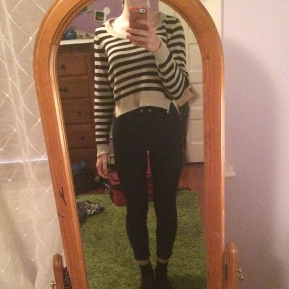 striped sweater