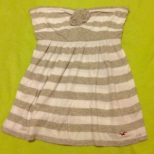 Hollister Striped Tube Top