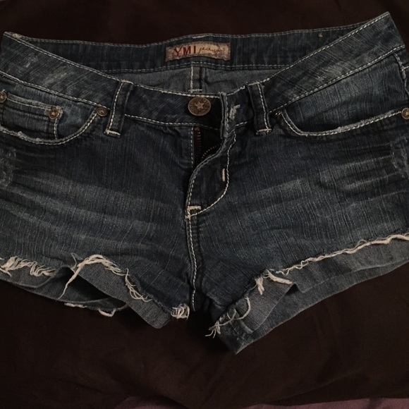 YMI denim shorts