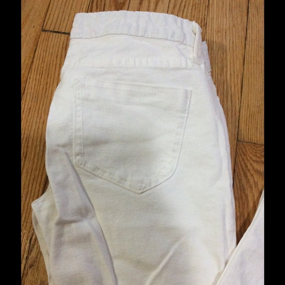 White jeans