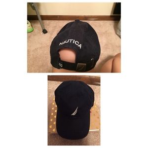 Blue nautica hat