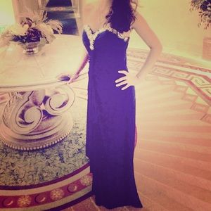 Blue dark dress. $80