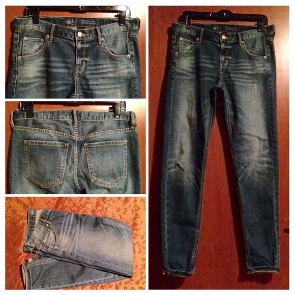 Mossimo Denim Skinny Boyfriend Jeans. Size 2