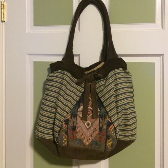 Anthropologie tote bag