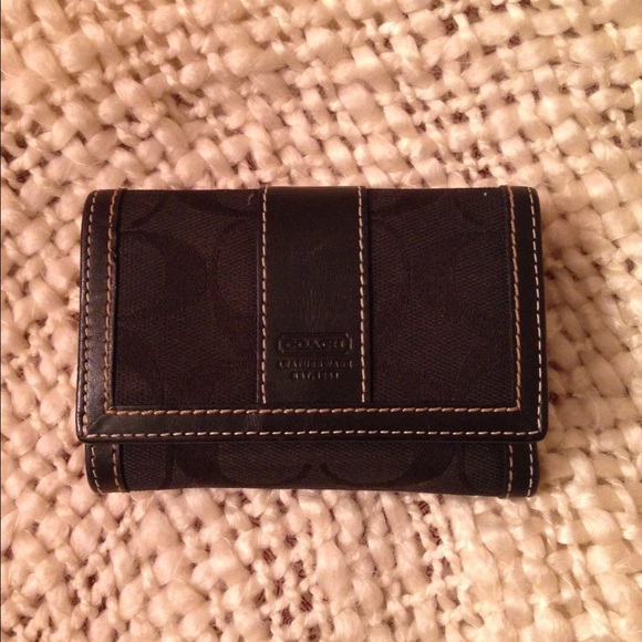 Black Coach Wallet