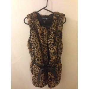 Fur vest