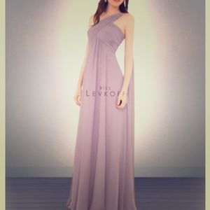 Bill Levkoff Chiffon evening gown in violet!
