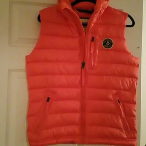 Orange Men's Small Vest
