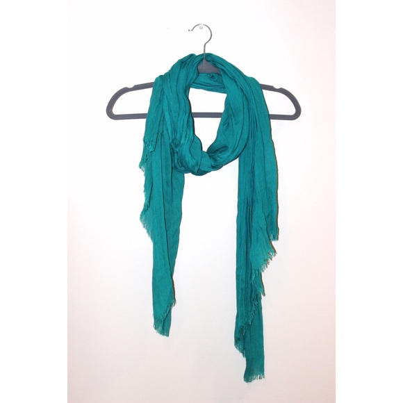 H&M; Teal Scarf