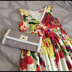 Eliza J floral dress size 6