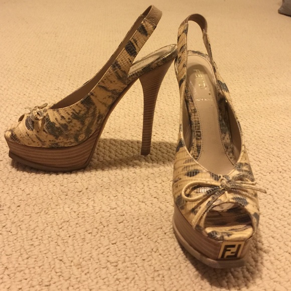 Fendi sling backs!