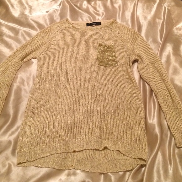 Long gold top