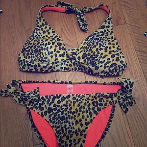 Victoria secret push up halter Bathing suit
