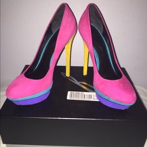Brian Atwood Colorful Heels!