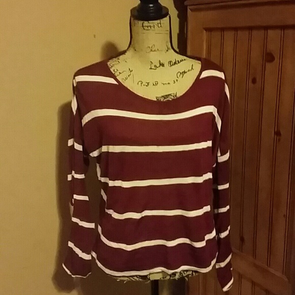 Striped soft tee