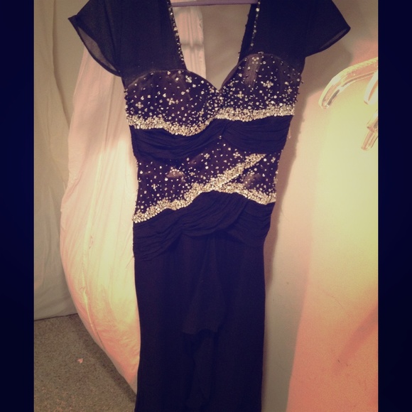 Black Tiffany dress size 8.
