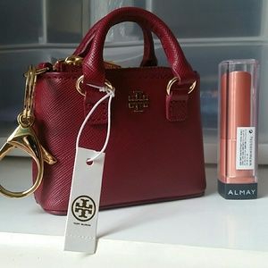 Tory Burch "Robinson" mini change purse